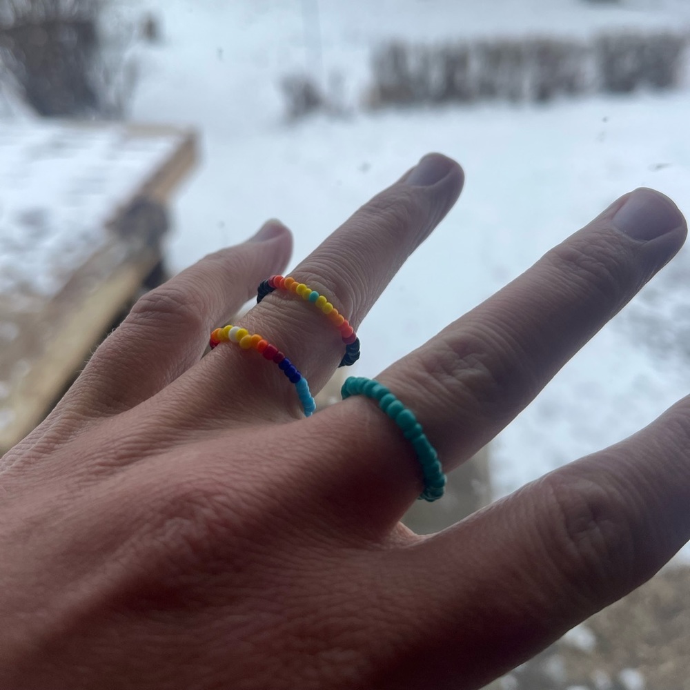 Beaded Rings - Lot of 3!
